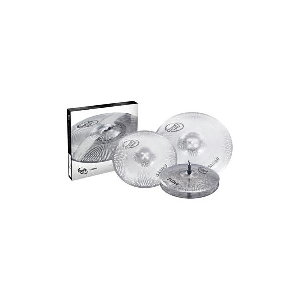 SABIAN QUIET TONE SET PLATOS DE PRACTICAS QTPC502