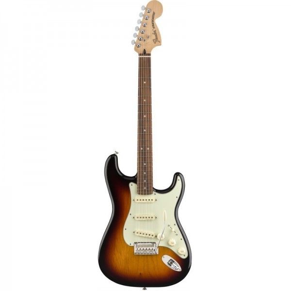 FENDER STRAT ROADHOUSE DELUXE 3 TONOS SUNBURST PF