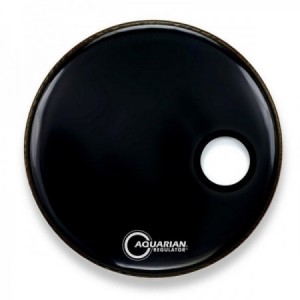 AQUARIAN RSM18BK REGULATOR. FRONTAL C/AGUJERO. 1 CAPA NEGRO