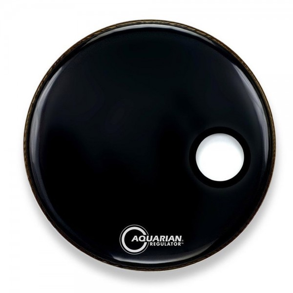 AQUARIAN RSM24BK REGULATOR. FRONTAL C/AGUJERO. 1 CAPA NEGRO