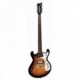 DANELECTRO 66BT BARITONE 3 TONE SUNBURST