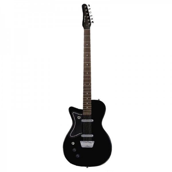 DANELECTRO BARITONE DOLPHIN LEFTY BLACK ZURDO