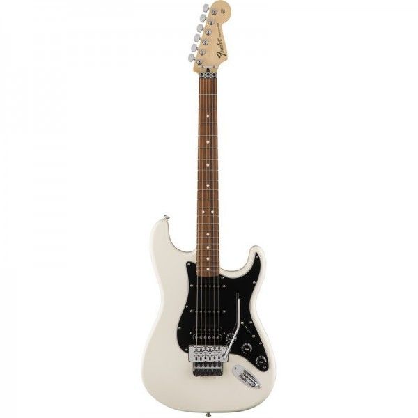 FENDER STRATO STD HSS FLOYD ROSE OLYMPIC WHITE PF