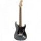 FENDER STRATO STD HSS FLOYD ROSE GHOST SILVER PF