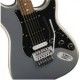 FENDER STRATO STD HSS FLOYD ROSE GHOST SILVER PF
