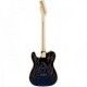 FENDER JAMES BURTON TELE BLUE PAISLEY FLAMES MP tras