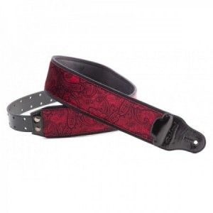 RIGHTON J PAISLEY VELVET RED