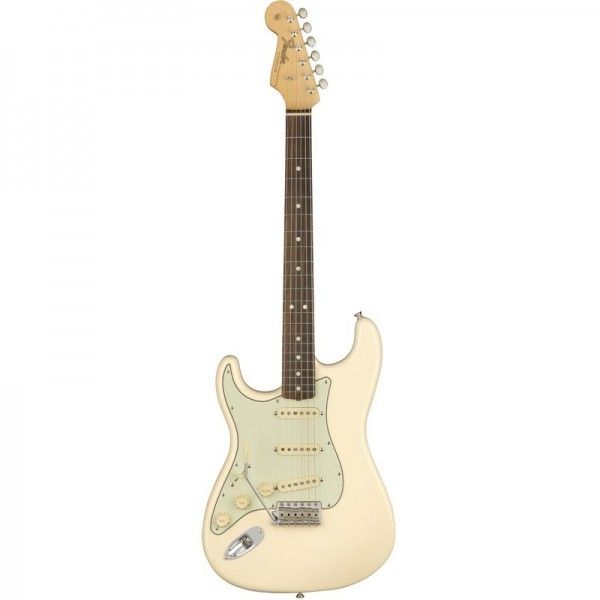 FENDER AMERICAN ORIGINAL 60 STRATO O WHITE RW ZURDO