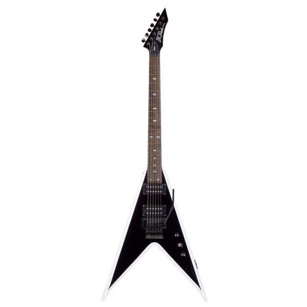 BC RICH JRV MK3 JV NEGRA RIBETE BLANCO