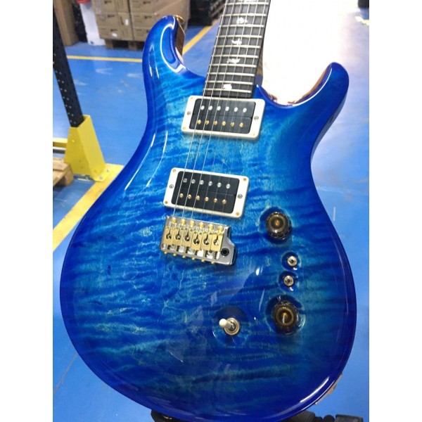 PRS CUSTOM 24 TOP10 35 ANIVERSARIO FADED BLUE BURST