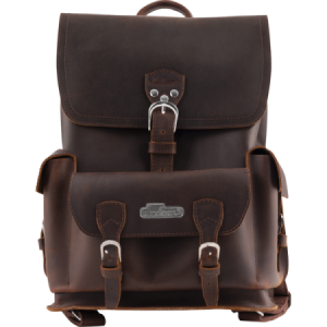 JACKSON JACKSON LIMITED EDITION LEATHER BACKPACK BROWN