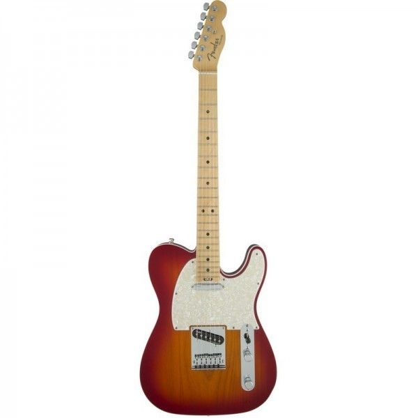 FENDER AMERICAN ELITE TELE AGED CHERRY BURST MP front