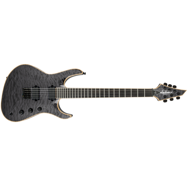 JACKSON USA SIGNATURE CHRIS BRODERICK SOLOIST HT6 TRANSPARENT BLACK