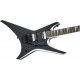 JACKSON JS SERIES WARRIOR JS32 BLACK WITH WHITE BEVELS lat