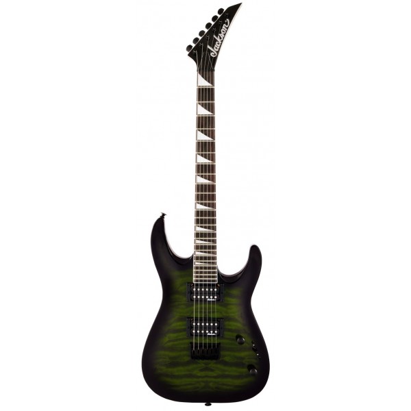 JACKSON JS DINKY ARCH TOP JS32Q DKA HT TRANS GREEN BURST