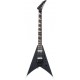 JACKSON JS KING V JS32 BLACK WITH WHITE BEVELS 