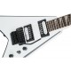 JACKSON JS KING V JS32 WHITE WITH BLACK BEVELS