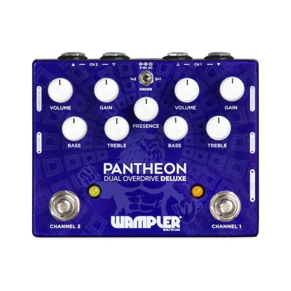 WAMPLER PANTHEON DELUXE DUAL OVERDRIVE