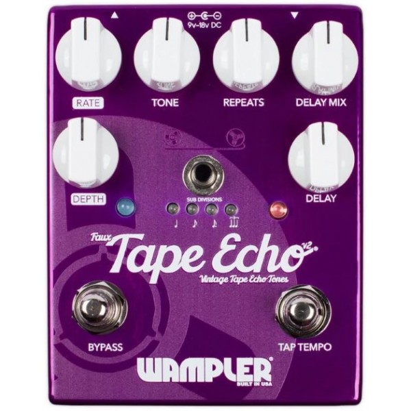 WAMPLER FAUX TAPE ECHO V2 DELAY top