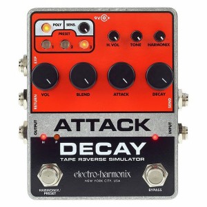 ELECTRO HARMONIX ATTACK DECAY TAPE REVERSE SIMULATOR