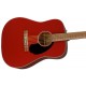 FENDER CD-60 V3 CHERRY WN lat
