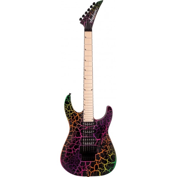 JACKSON PRO SOLOIST SL3M RAINBOW CRACKLE