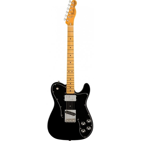 FENDER AM VINTAGE II 1977 TELE CUSTOM BLK MP