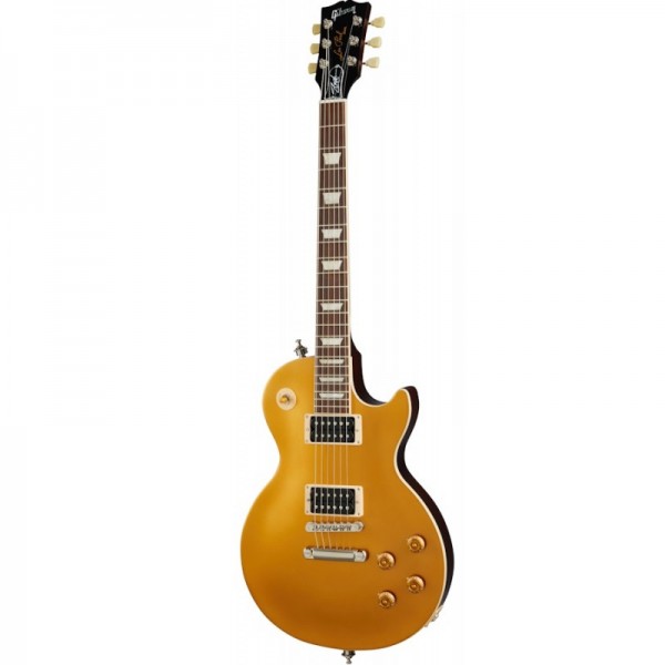 GIBSON SLASH LP GOLDTOP DARK BACK