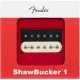 FENDER SHAWBUCKER ZEBRA 1 caja FENDER SHAWBUCKER ZEBRA 1 caja