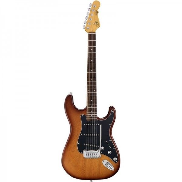 G&L S500 TRIBUTE TABACO SUNBURST RW