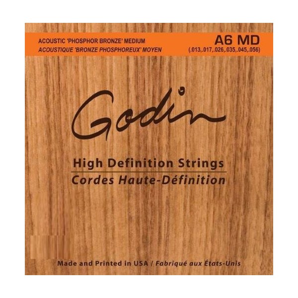 GODIN A6 MD FOSFORO BRONCE MEDIUM 13-56