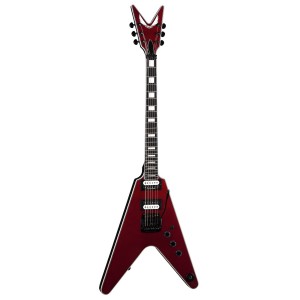 DEAN V SELECT 24 KAHLER METALLIC RED SATIN