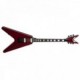 DEAN V SELECT 24 KAHLER METALLIC RED SATIN