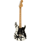 EVH ESTRIPED 78 ERUPTION WHT/BLK