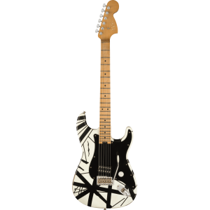 EVH ESTRIPED 78 ERUPTION WHT/BLK