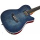 GODIN A6 ULTRA DENIM BLUE FLAME CON FUNDA