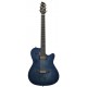 GODIN A6 ULTRA DENIM BLUE FLAME CON FUNDA