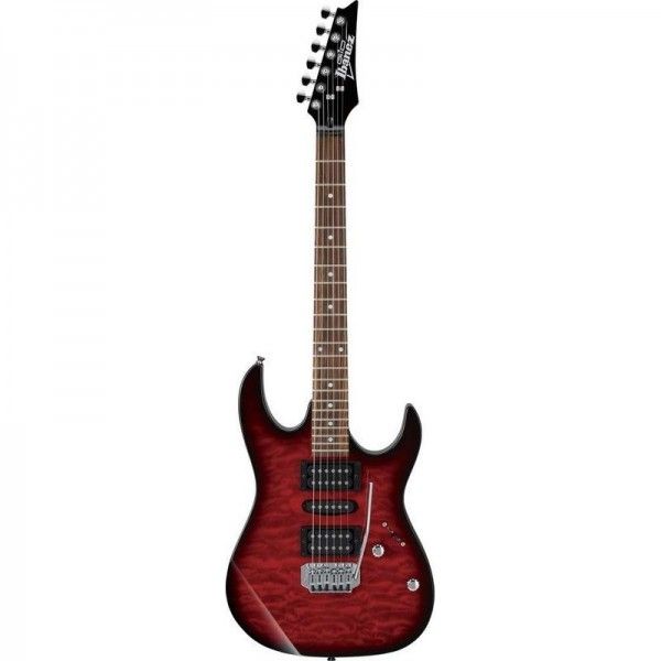 IBANEZ GRX70QA TRANSPARENT RED BURST