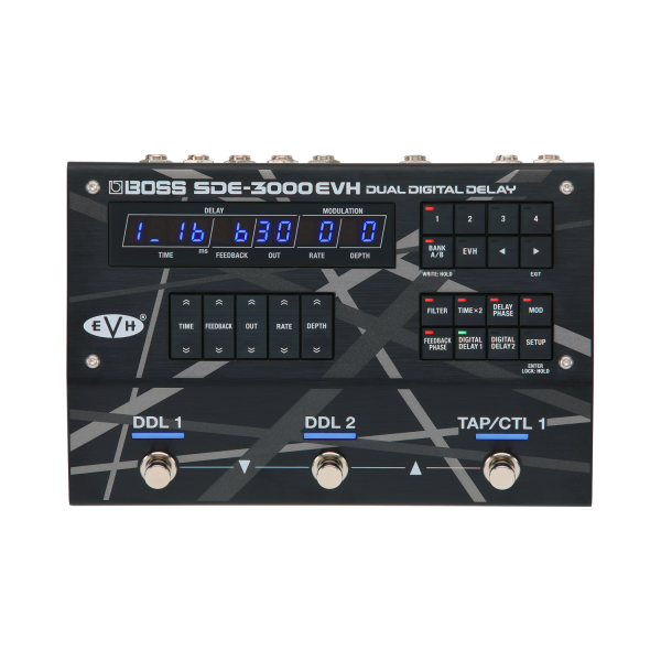 BOSS SDE-3000 EVH DUAL DIGITAL DELAY