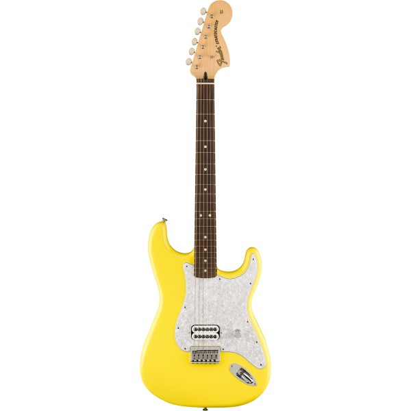 FENDER TOM DELONGE STRATOCASTER GRAFFITI YELLOW LTD