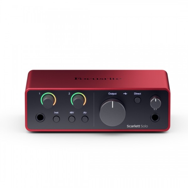 Focusrite Scarlett Solo 4th Gen