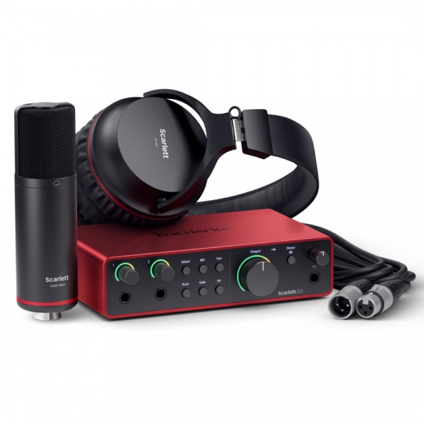 Focusrite Scarlett 2i2 Studio 4th Gen