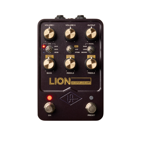 UNIVERSAL AUDIO UAFX LION 68 SUPER LEAD AMP