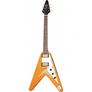 EPIPHONE KORINA FLYING V CON ESTUCHE AGED NATURAL