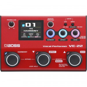 BOSS VE-22 PROCESADOR DE EFECTOS DE VOZ