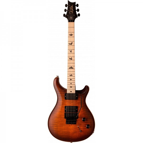 PRS DUSTIE WARING CE24 FLOYD BURNT AMBER SMOKEBURST