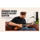 DONNER HUSH-I Guitarra tipo «silent» Electroacústica