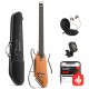 DONNER HUSH-I Guitarra tipo «silent» Maple