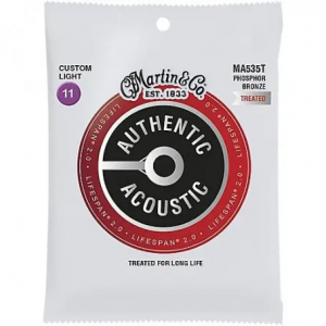 MARTIN CUERDAS AUTHENTIC LIFESPAN2.0 PH/BR 92/8 11-52