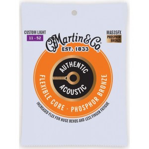 MARTIN CUERDAS AUTHENTIC SP FLEXIBLE PHOSPHOR/BZ 92/8 LIGHT 11-52